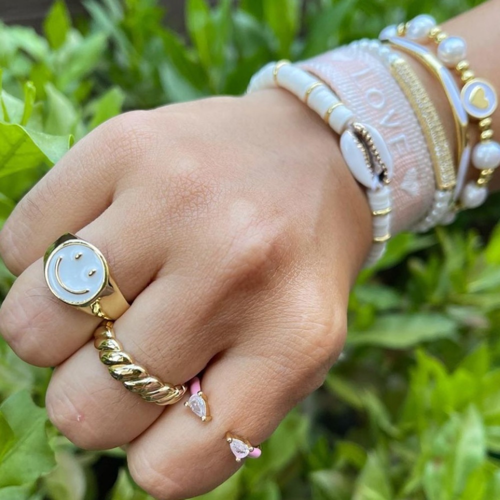 Smiley Face Ring